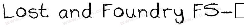 Lost and Foundry FS字体转换